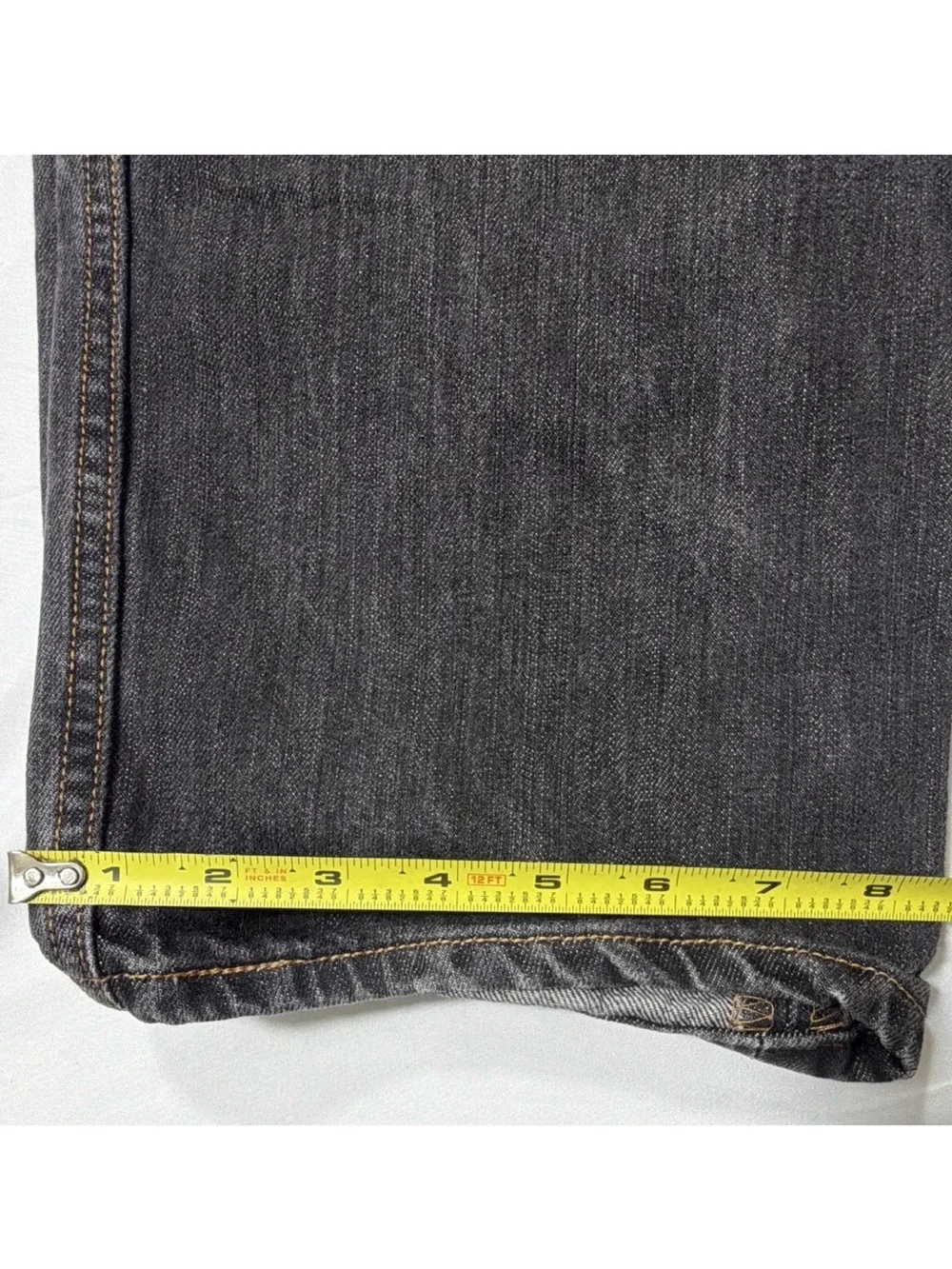 Levi's Men's Straight Jeans in Charcoal Gray